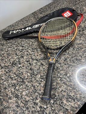 Wilson Hammer Tennis Racket and bag